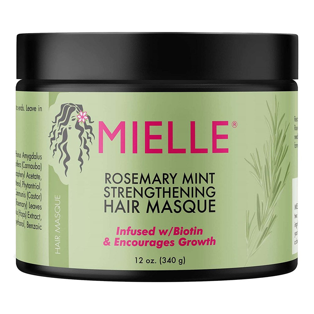MIELLE Rosemary Mint Strengthening Hair Masque (12oz)