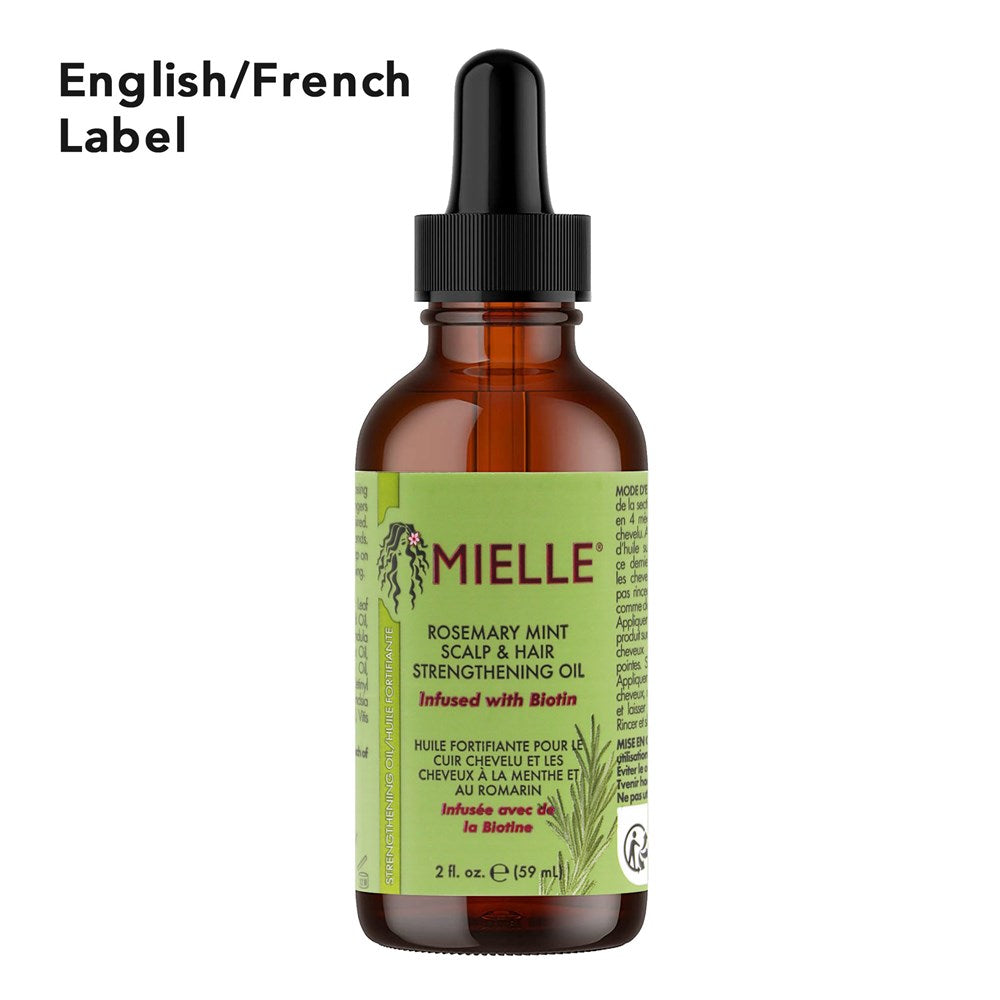 MIELLE Rosemary Mint Scalp & Hair Strengthening Oil
