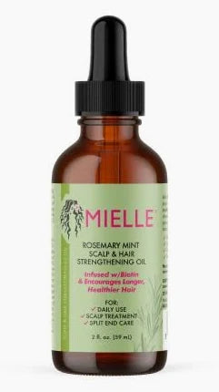 MIELLE Rosemary Mint Scalp & Hair Strengthening Oil